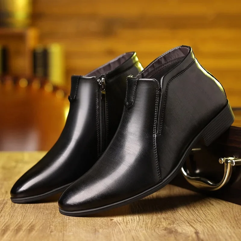 Luxury Mens Boots Fashion High - đánh giá và giá Men Formal Wear With Boots