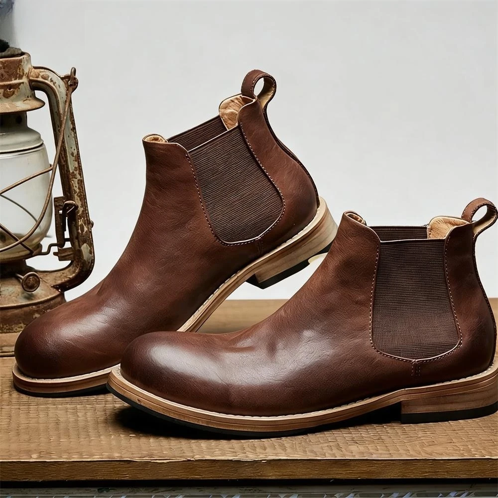 Men's Elastic Gores Chelsea An - đánh giá và giá Formal Men Daily Wear Footwear