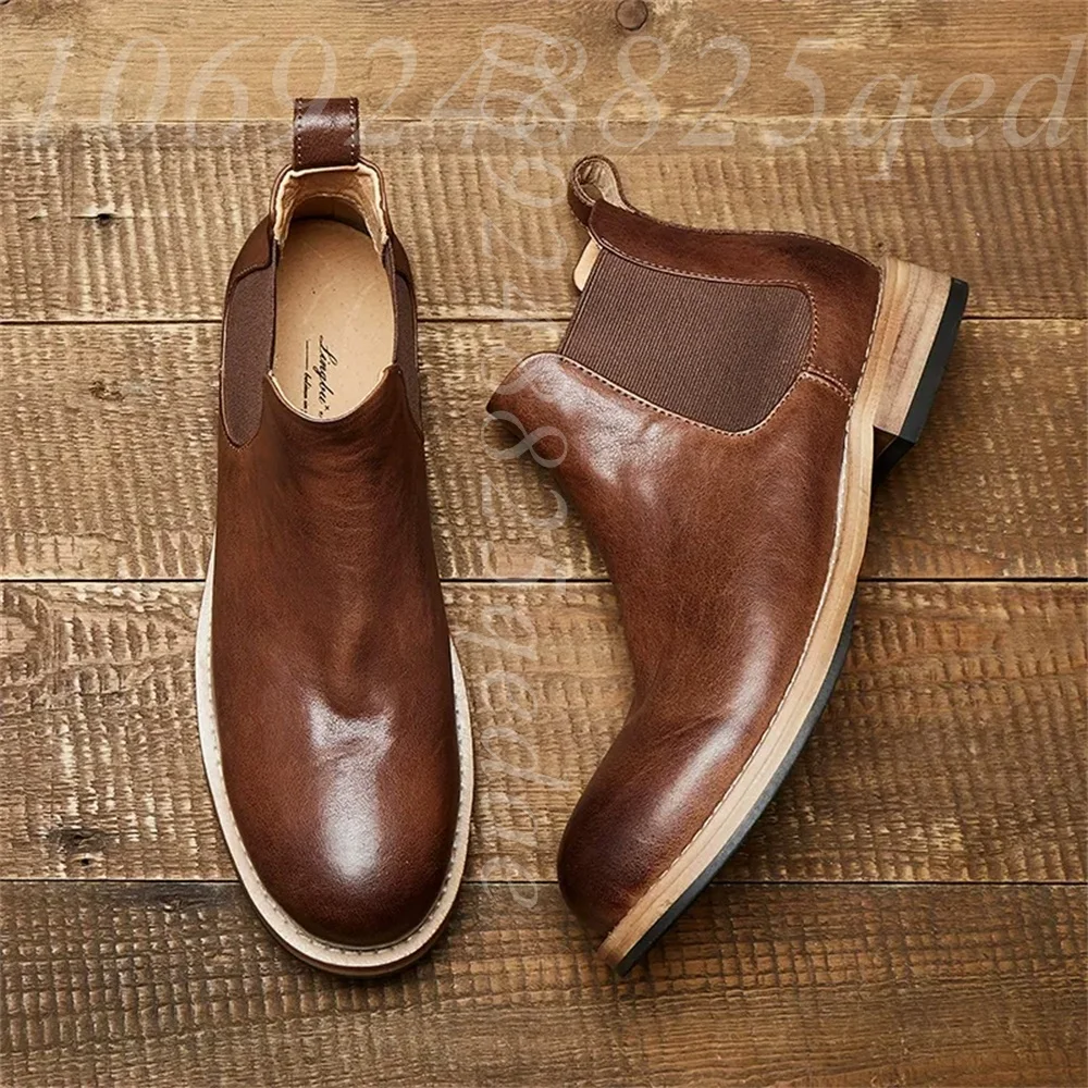 Men's Elastic Gores Chelsea An - đánh giá và giá Formal Men Daily Wear Footwear