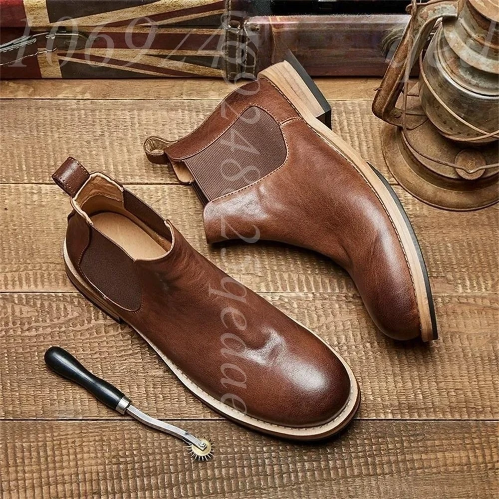Men's Elastic Gores Chelsea An - đánh giá và giá Formal Men Daily Wear Footwear