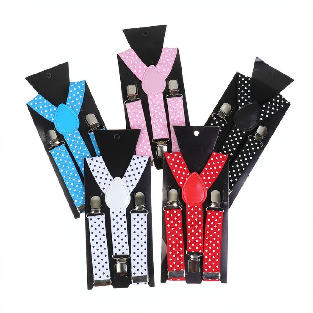 Stylish Polka Dot Elastic Susp - đánh giá và giá Men'S Formal Wear With Suspenders