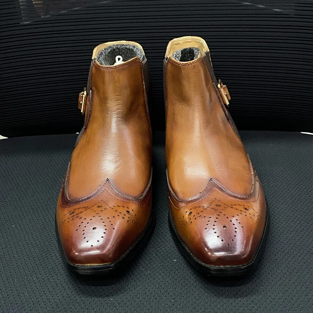 Nam Mắt Cá Chân Giày Slip On K - đánh giá và giá Men Formal Wear With Boots