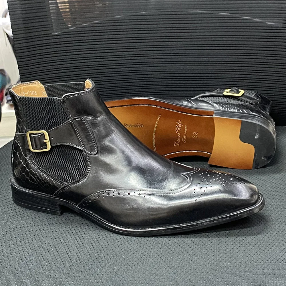 Nam Mắt Cá Chân Giày Slip On K - đánh giá và giá Men Formal Wear With Boots