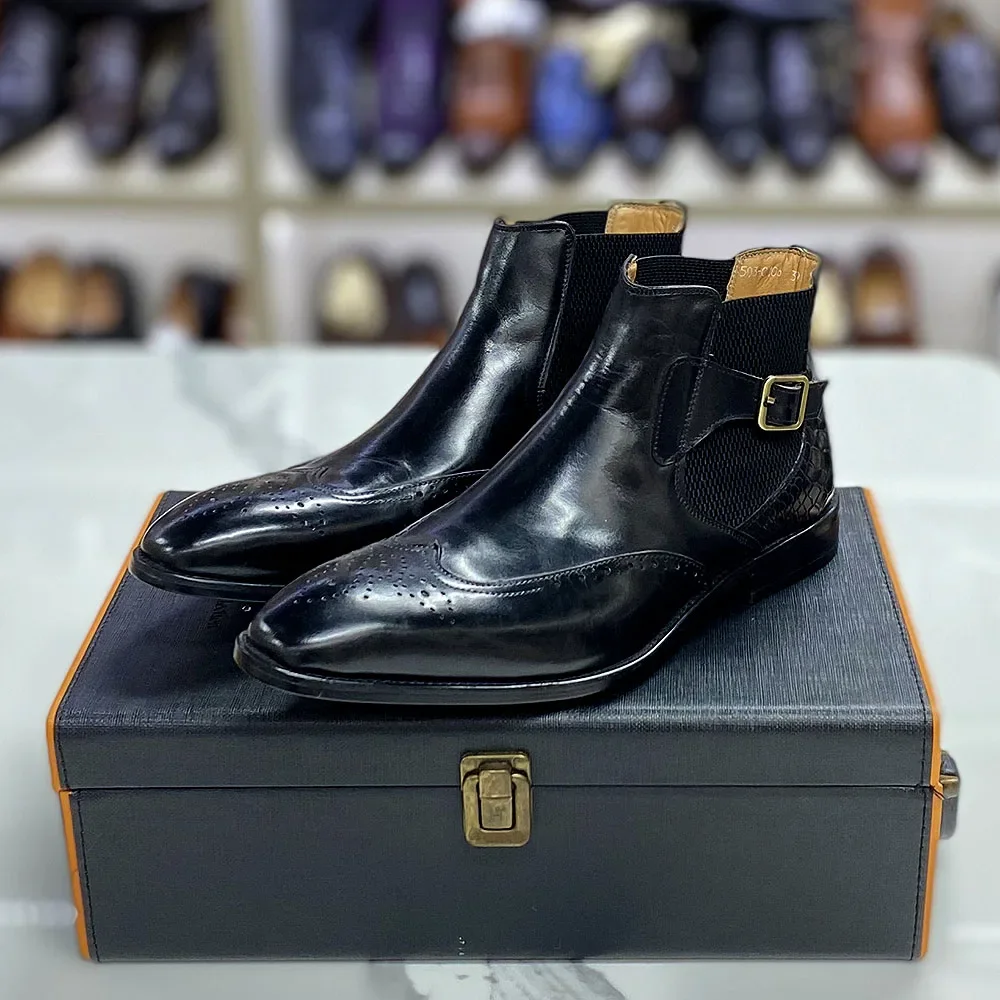 Nam Mắt Cá Chân Giày Slip On K - đánh giá và giá Men Formal Wear With Boots