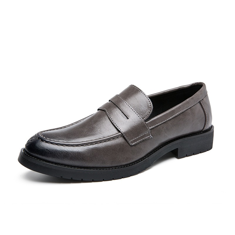 Men Vintage Faux Leather Penny - đánh giá và giá Formal Men Daily Wear Footwear