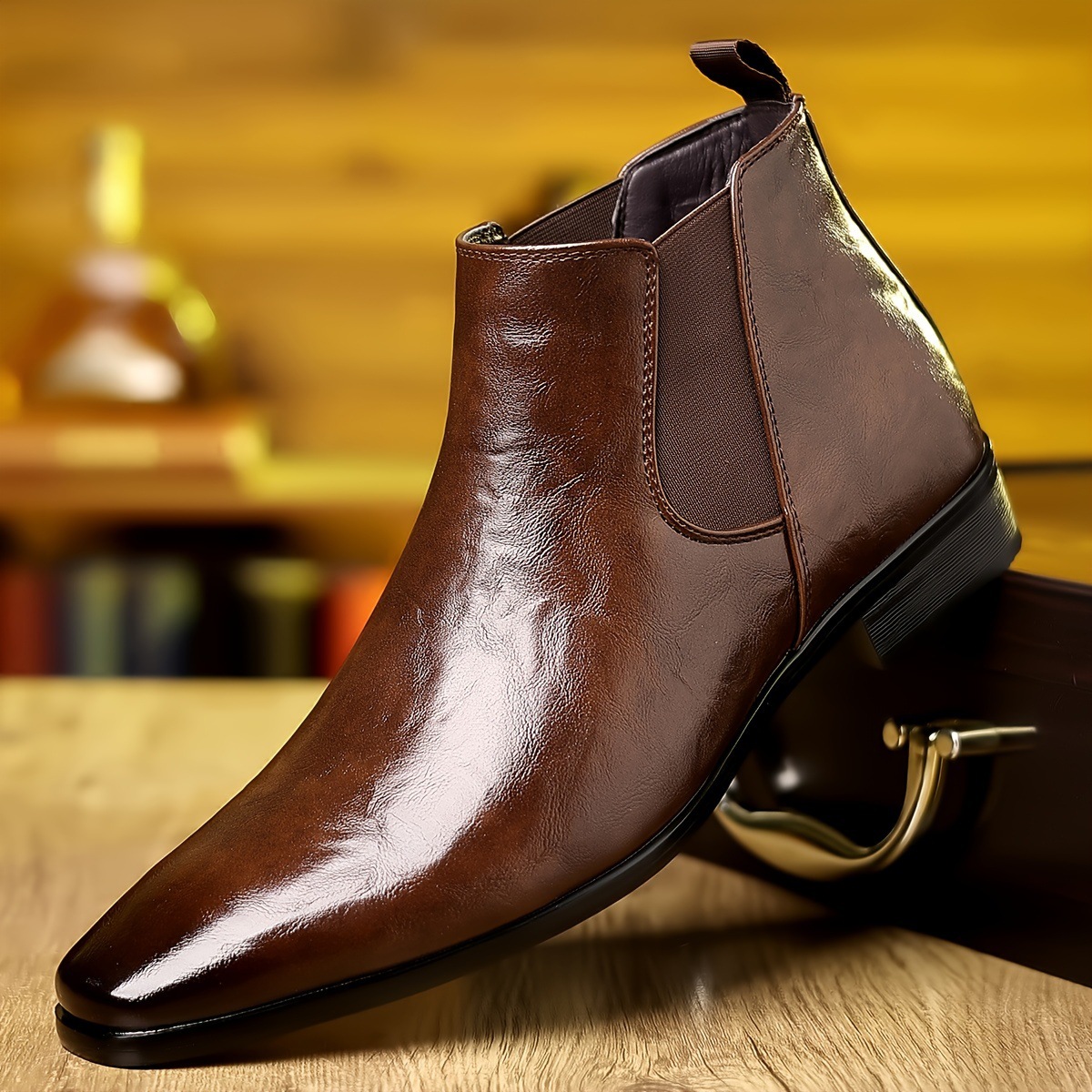 Chelsea Boots Leather Boots Au - đánh giá và giá Men Formal Wear With Boots