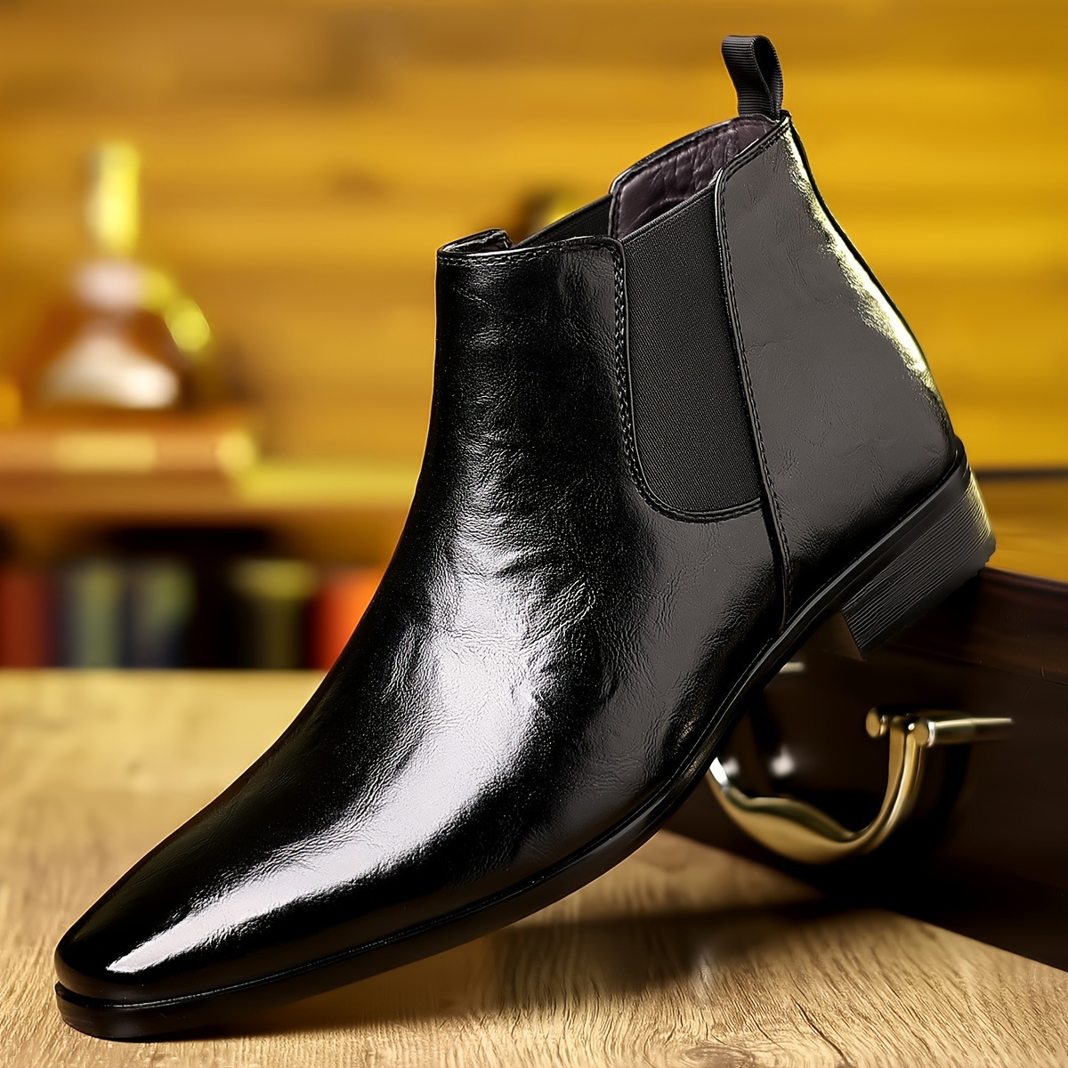 Chelsea Boots Leather Boots Au - đánh giá và giá Men Formal Wear With Boots