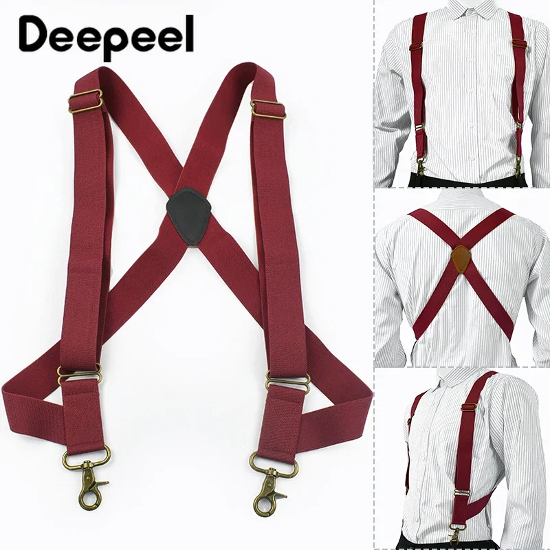 1Pc 3.5cm Wide Men Suspenders  - đánh giá và giá Men'S Formal Wear With Suspenders