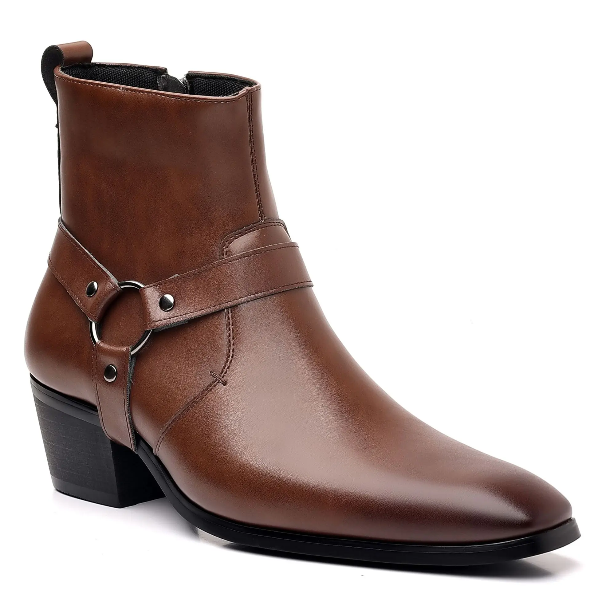 Giày bốt cao bồi kiểu phương T - đánh giá và giá Men Formal Wear With Boots
