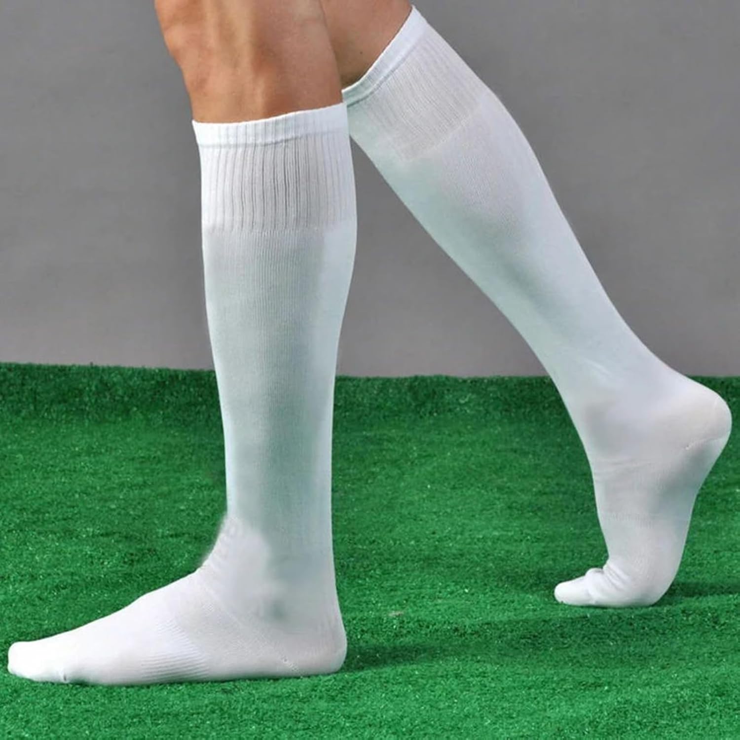 1 Pair Knee High Cotton Soccer - đánh giá và giá Sock Garter Men