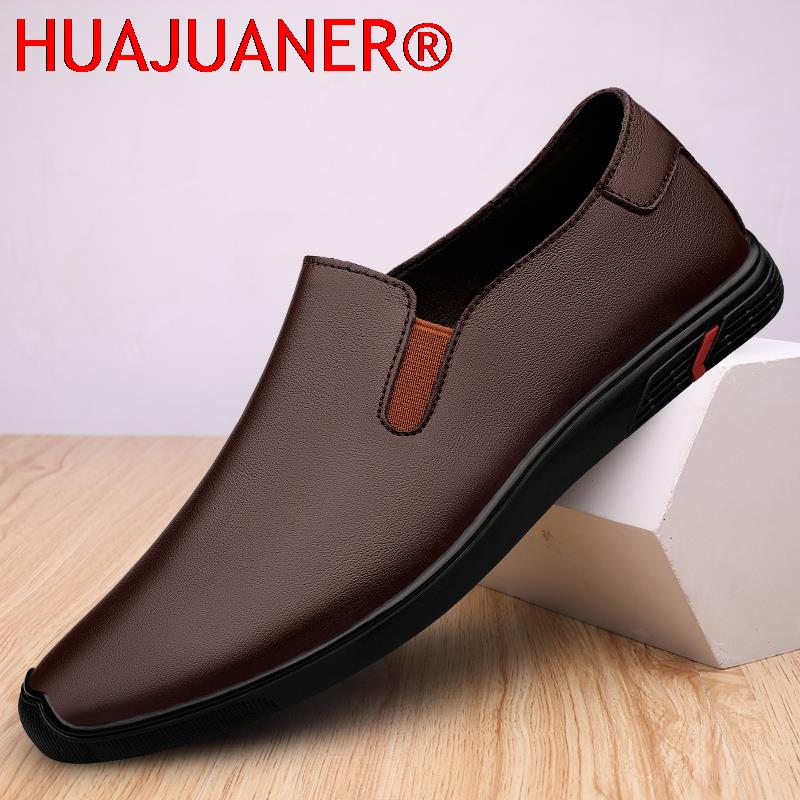 Genuine Leather Shoes Men's Lo - đánh giá và giá Men Formal Wear All Black