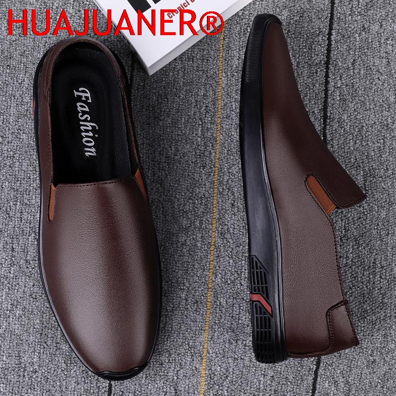 Genuine Leather Shoes Men's Lo - đánh giá và giá Men Formal Wear All Black