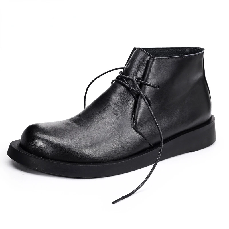 Vintage Genuine Leather Men's  - đánh giá và giá Men Formal Wear With Boots