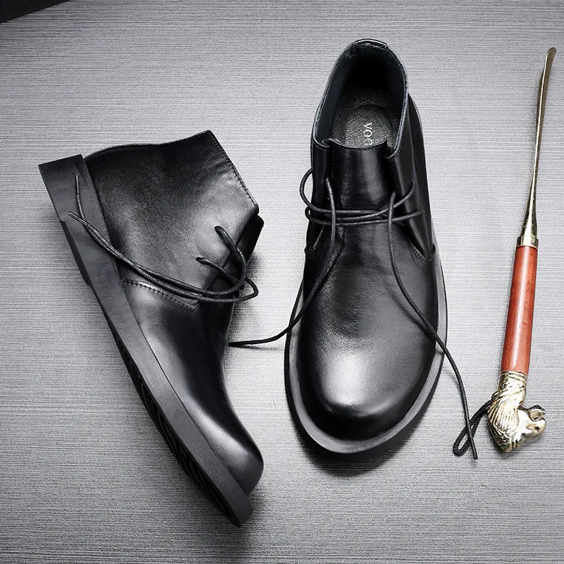 Vintage Genuine Leather Men's  - đánh giá và giá Men Formal Wear With Boots