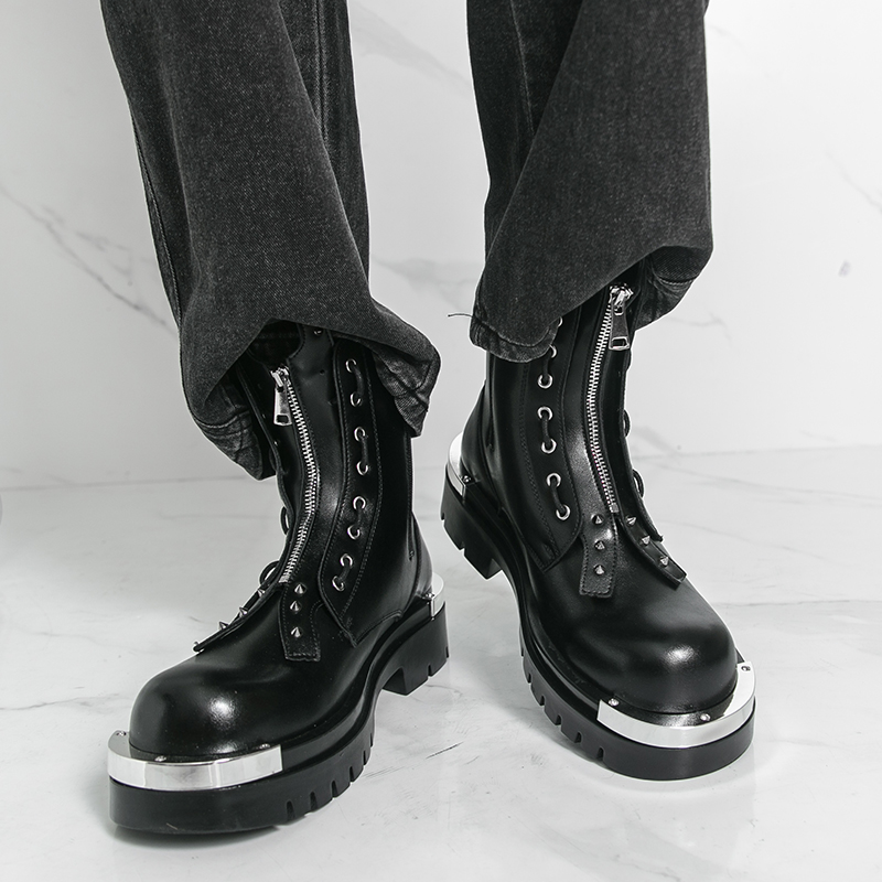 Men's thick soled boots Design - đánh giá và giá Men Formal Wear With Boots