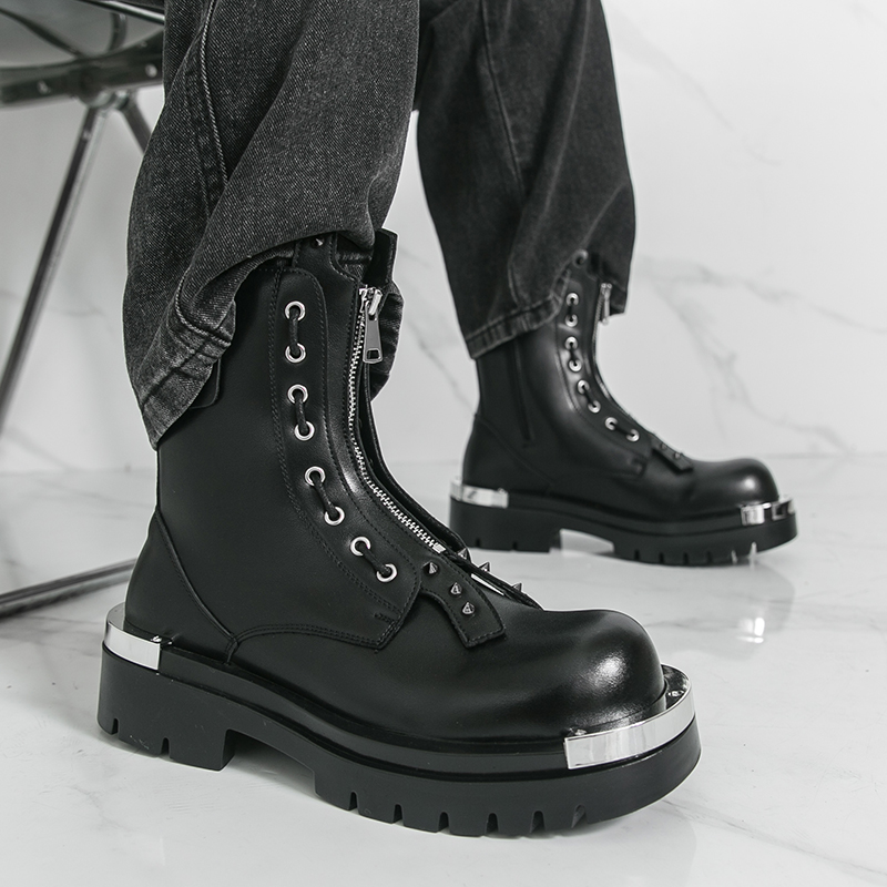 Men's thick soled boots Design - đánh giá và giá Men Formal Wear With Boots