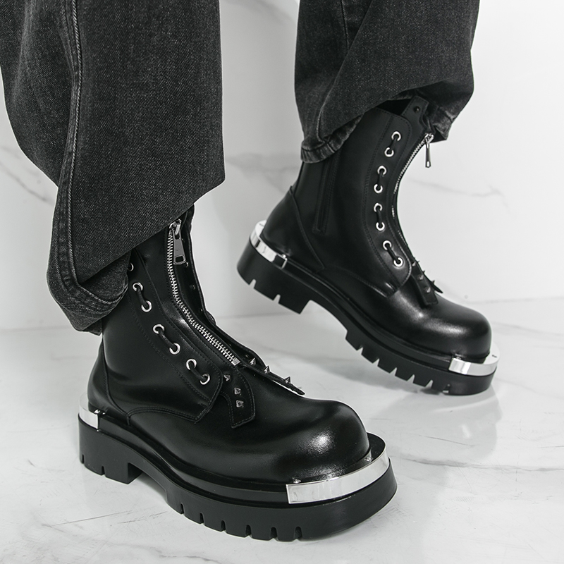 Men's thick soled boots Design - đánh giá và giá Men Formal Wear With Boots