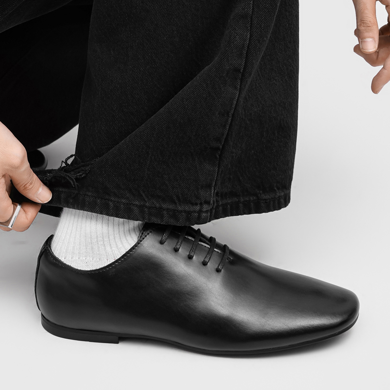 Men's Lace‑Up Oxford Dress Sho - đánh giá và giá Formal Men Daily Wear Footwear